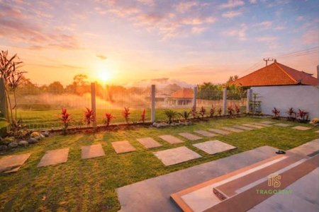 Sunrise view from private house rental near Nuanu Creative City