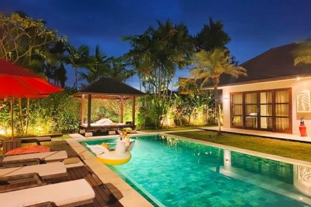 Private villa rentals in Bali with luxury design