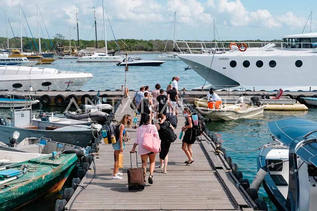 Serangan Island port access for fast boats to Nusa Penida and Gili Lombok.