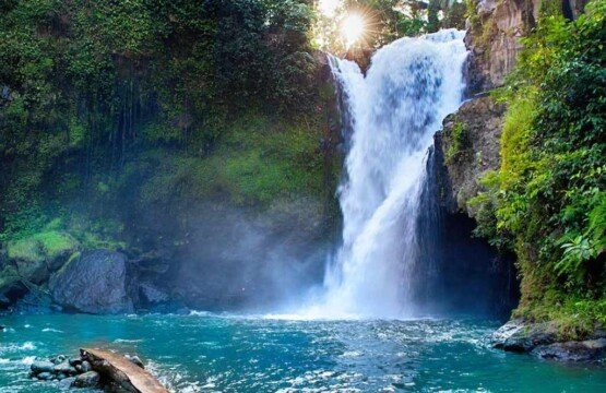 Tegenungan Waterfall one of the most famous Bali places to visit near Ubud.