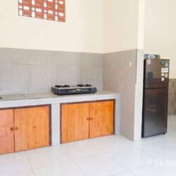 Functional separate kitchen at Bali home rental